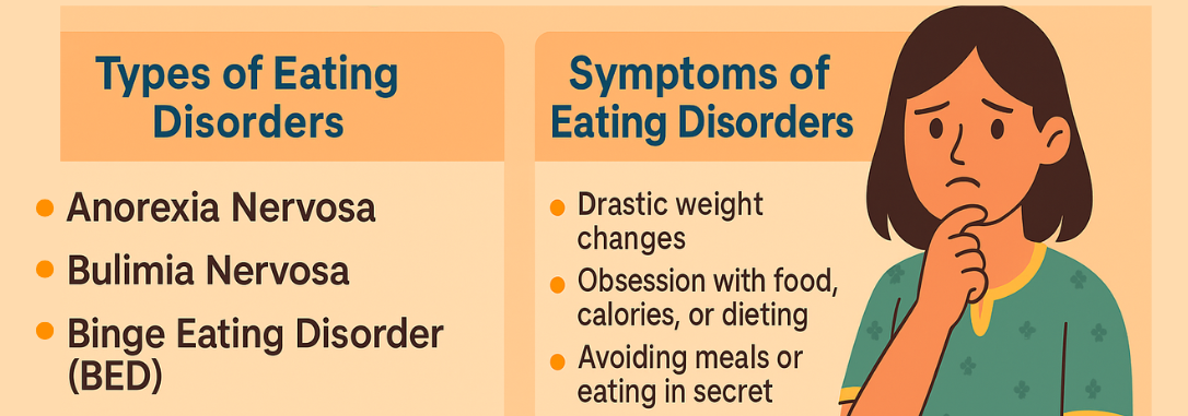 Eating Disorders Types and Symptoms in Teenagers in Pakistan