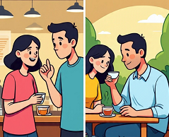 Extravert V/S introvert Couple