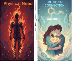 Sex as a Physical Need vs. Emotional Connection